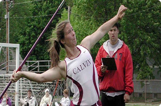 woman throwing